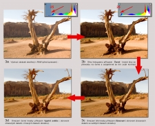 Další ovládací prvky v Camera RAW